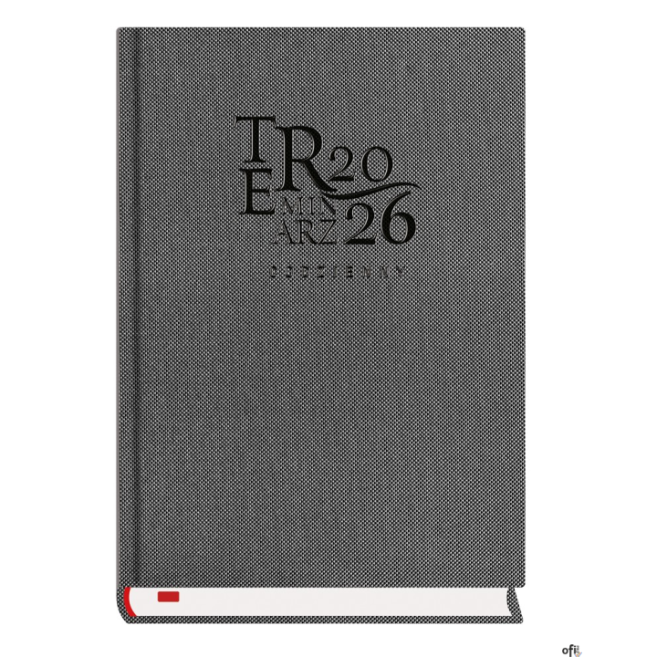 Terminarz Codzienny A5 2026 -metalik Michalczyk i Prokop T-255T-2M kalendarz dzienny (sb i nd na oddzielnych stronach)