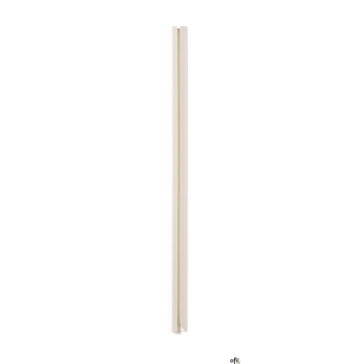 Grzbiety zaciskowe DURABLE A4/100 2912/02 biały 25szt 2912-02