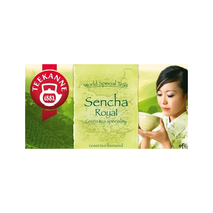 Herbata TEEKANNE GREEN World Special Teas Sencha Royal 20kopert zielona