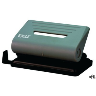 Dziurkacz 837S EAGLE szary, dziurkuje do 12 kartek, 110-1045