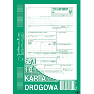 802-3 Karta drogowa MICHALCZYK&PROKOP A5 80 kartek