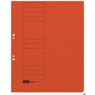 Skoroszyt kartonowy ELBA A4, oczkowy, pomarańczowy, 100551874