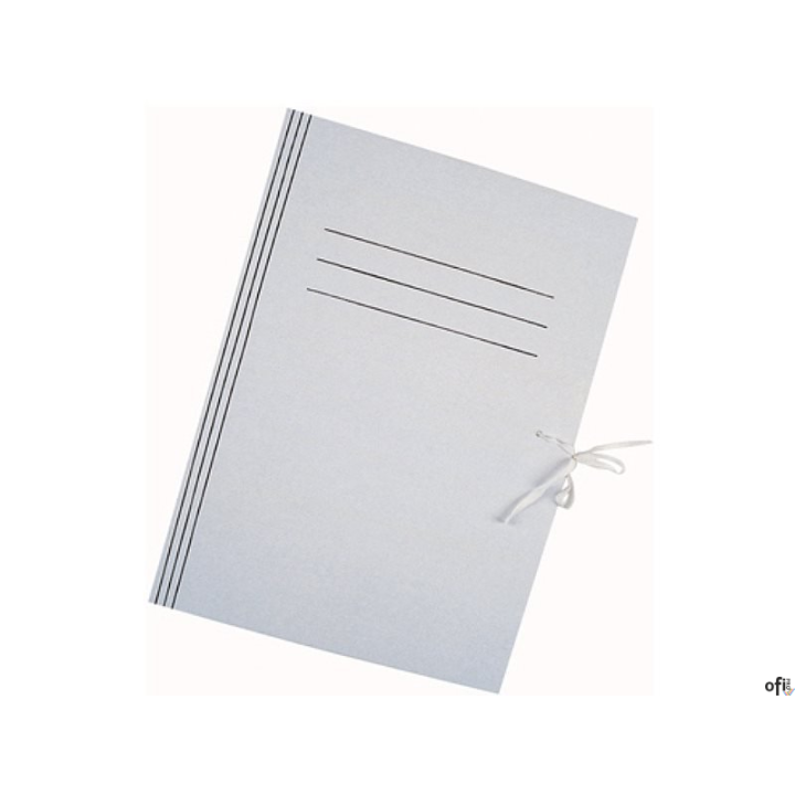 Teczka wiązana biała 300g  (50) 320x230x35 KIEL-TECH 4-30409