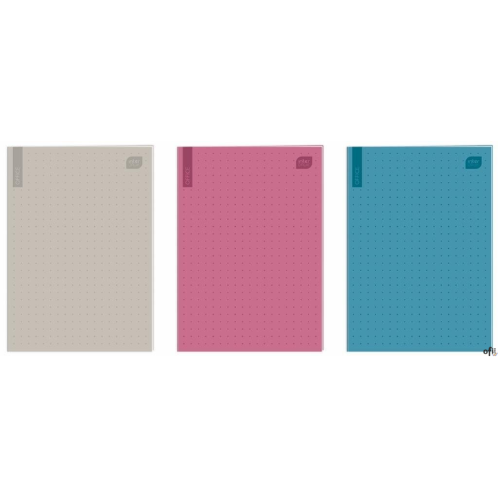 Zeszyt A4 80k. kratka UV+MAT / OFFICE