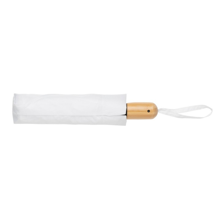 Bambusowy parasol automatyczny 21" AWARE™ RPET