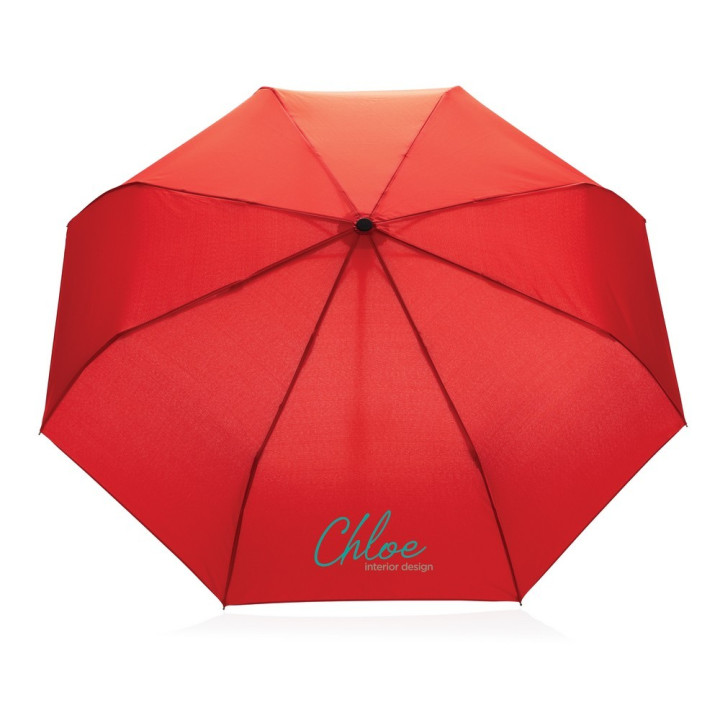 Bambusowy parasol automatyczny 21" AWARE™ RPET