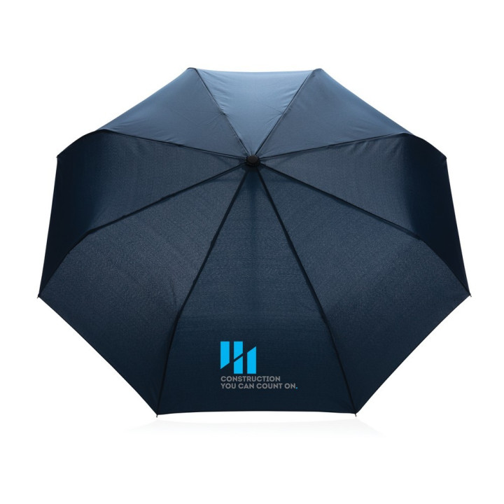 Bambusowy parasol automatyczny 21" AWARE™ RPET