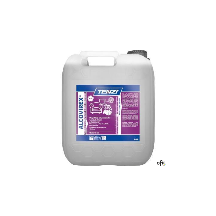 Tenzi Alcovirex 5L płyn do dezynfekcji rąk i powierzchni 25219