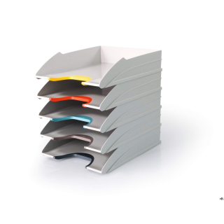 VARICOLOR  MIX TRAY SET, tacki na dokumenty, wielokolorowy 770427 Durable