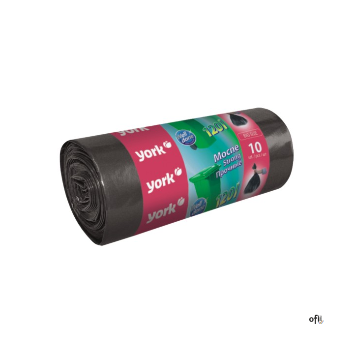 Worki 120l YORK! 10szt.ŚWIEŻOWSKI