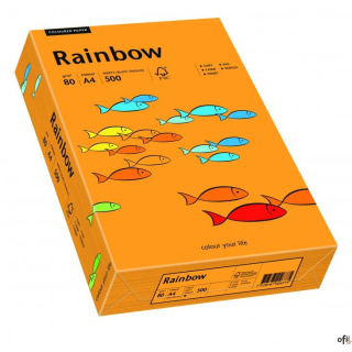 Papier xero kolorowy RAINBOW pomarańczowy R24 88042431