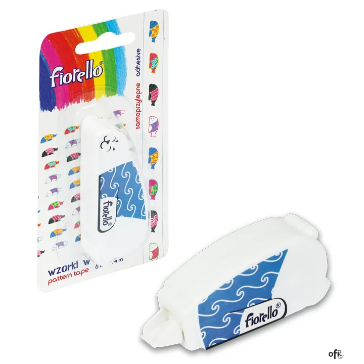 Wzorki w taśmie FIORELLO GR-FT1, 6mmx 4m, Lew Morski 170-2408