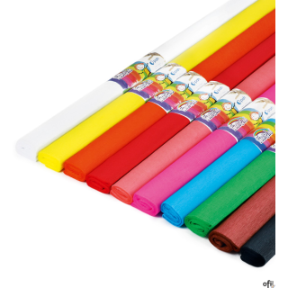 Bibuła marszczona krótka, zestaw 1, 10 szt. FIORELLO 170-2300