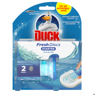 Kostka do WC DUCK FRESH DISCS MARINE - żelowe krążki  39109