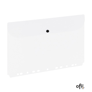 Teczka kopertowa ZP045A, biały, A4 europerforacja GRAND 120-1461