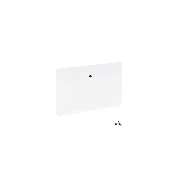 Teczka kopertowa ZP045A, biały, A4 europerforacja GRAND 120-1461