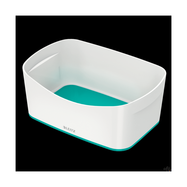 MyBox Pojemnik bez pokrywki, biało-turkusowy 52571051