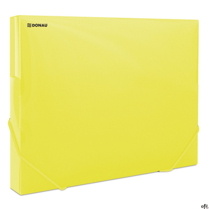 Teczka A4 3cm z gumką zólta 8545001PL-11 DONAU