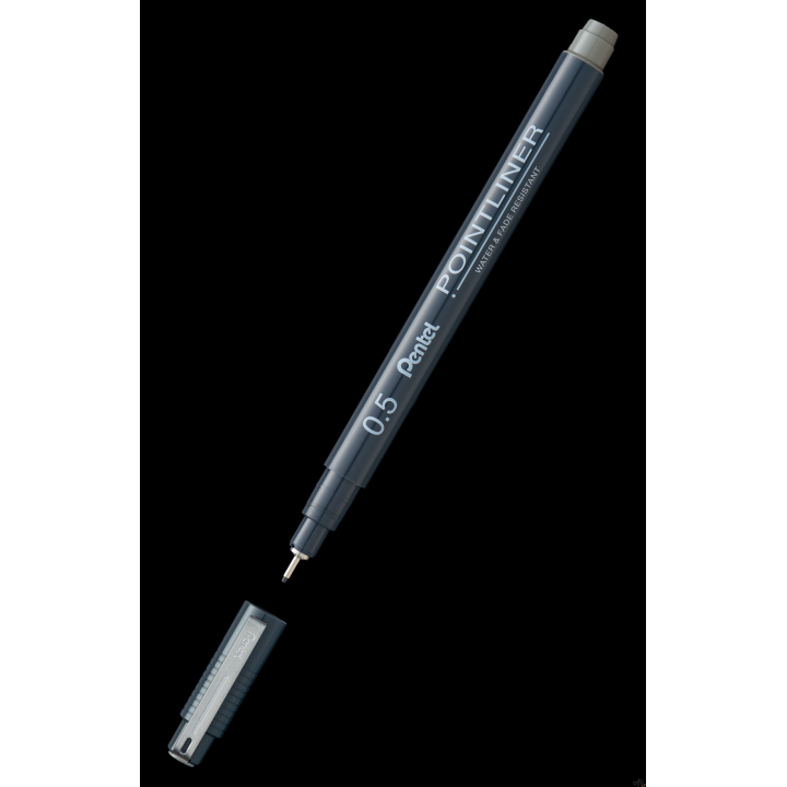 Cienkopis kalibrowany POINTLINER szary 0,5 mm S20P-5N