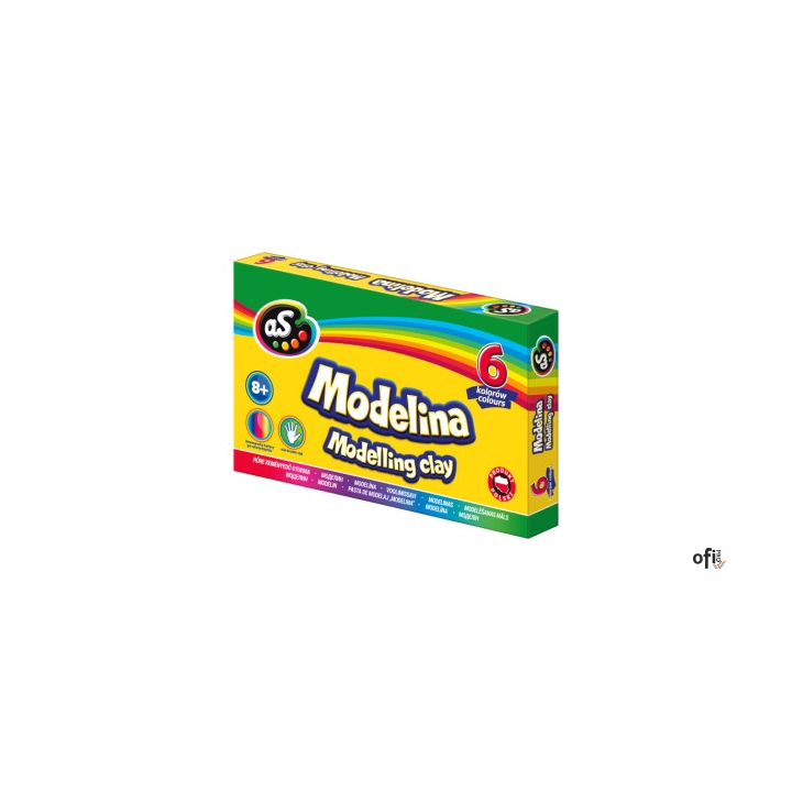 Modelina AS 6 kolorów, 304219001