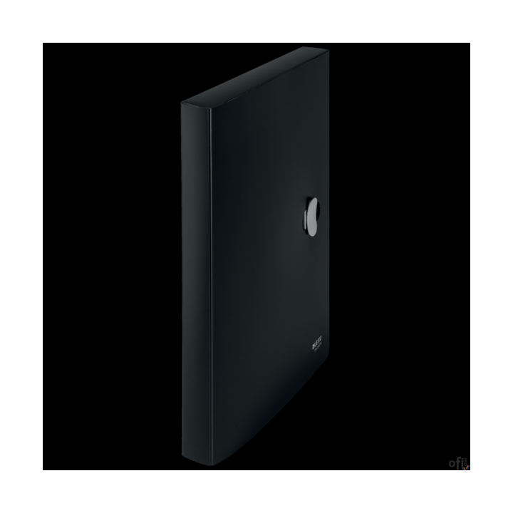 Teczka poszerzana Recycle A4 PP, czarna Leitz, 46230095