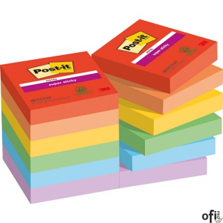 12 bloczków / 90 karteczek paleta Playful 7100258794 POST-IT