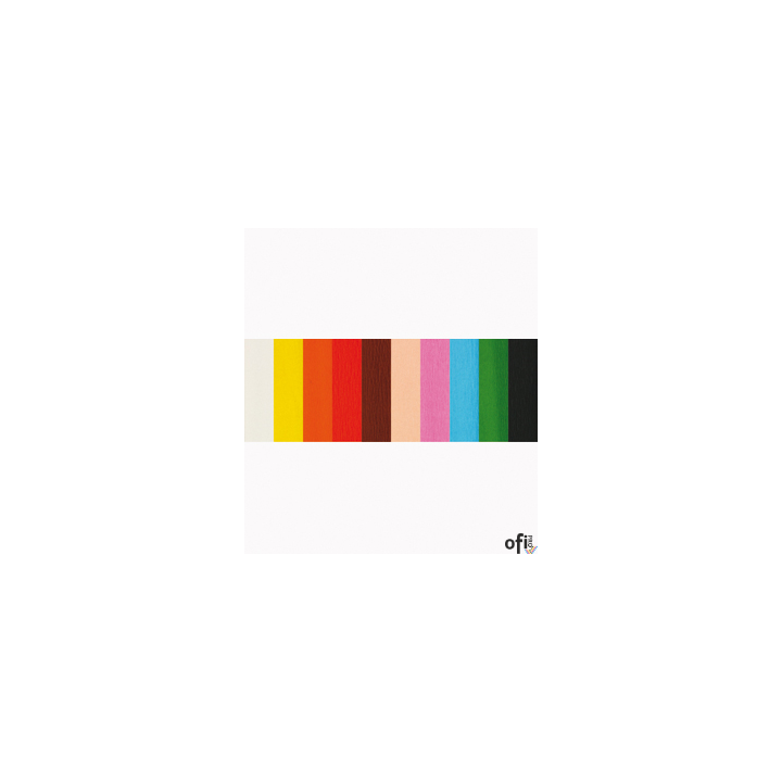 Bibuła marszczona, zestaw 2, 10 szt. FIORELLO 170-1606