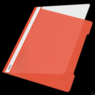 Skoroszyt sztywny A4 Leitz, ciemnoczerwony opakowanie 25 szt. 41910025