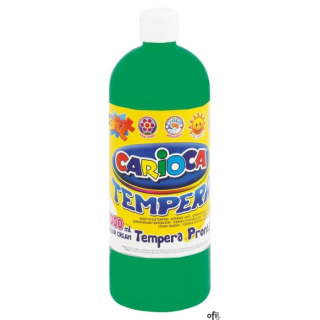 Farba tempera 1000 ml, zielony CARIOCA 170-1450/170-2645