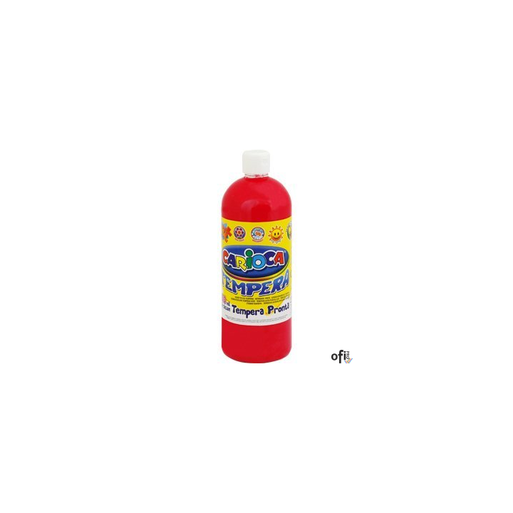 Farba CARIOCA TEMPERA 1000ml ciemnoróżowa 170-1865/170-2641