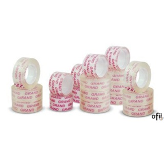 Taśma biurowa GRAND 18x10m opakowanie 8szt 130-1282