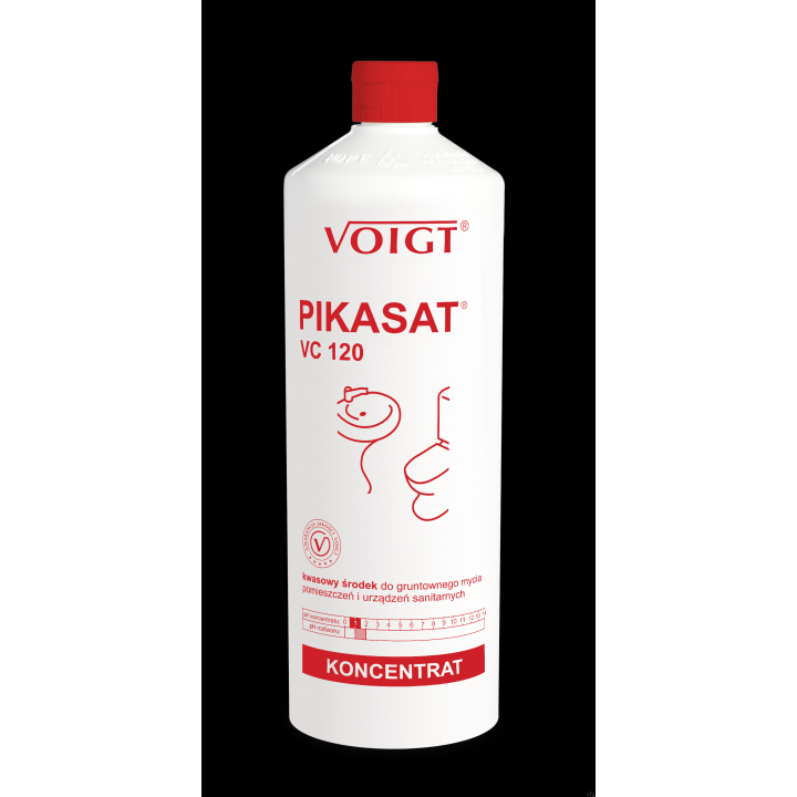 Koncentrat do czyszczenia urządzeń sanitarnych 1L VC120, Voigt Pikasat