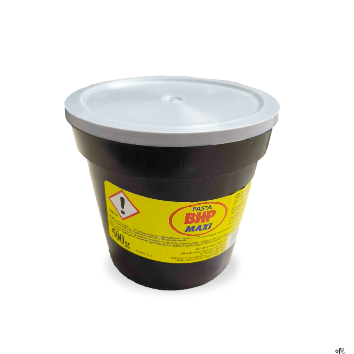 Pasta BHP MAXI mydlana do czyszczenia rąk 500g