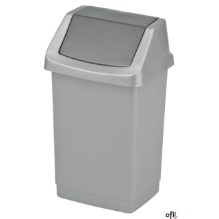 Kosz uchylny CLICK-IT 25L CURVER szary/grafit