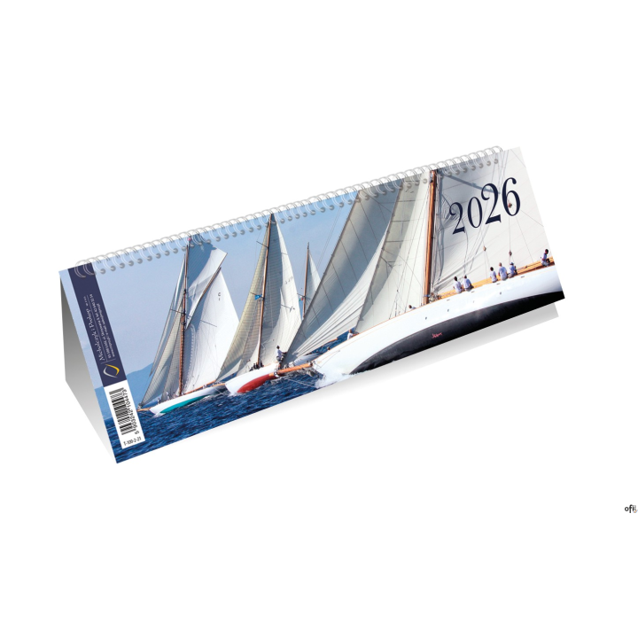 Kalendarz ze spiralką A4 - poziomy 2026 Michalczyk i Prokop T-100-2-21