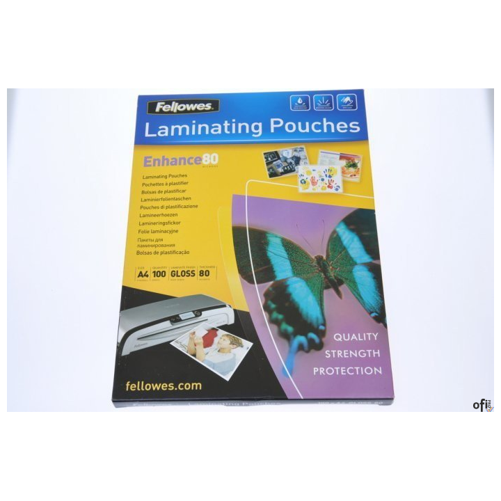 Folia do laminacji błyszczące A4 100mic. 5351111 FELLOWES
