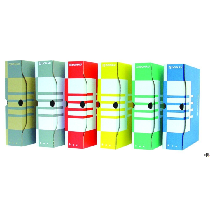 Pudło archiwizacyjne A4 80mm 7660301PL-10 niebieskie DONAU