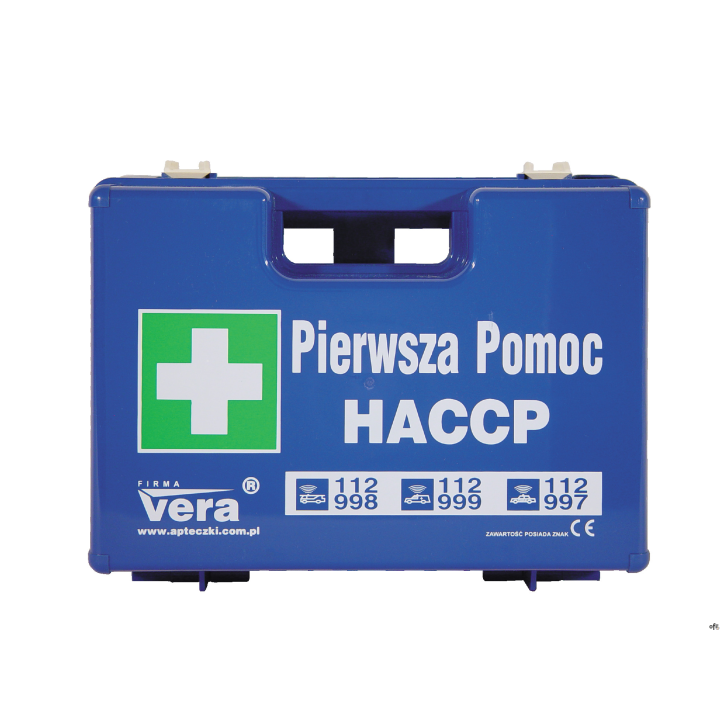 Vera apteczka HACCP niebieska