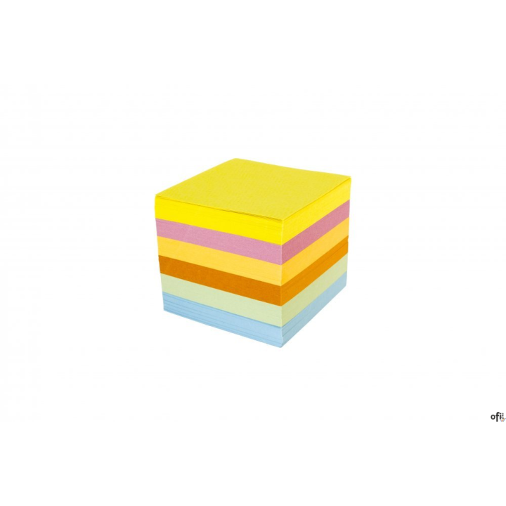 Kostka nieklejona DOTTS 85x85x70 kolorowa