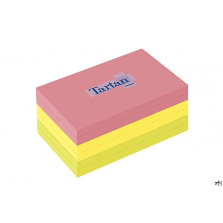 Bloczek TARTAN NEON 127x76 (6) 12776-N  FT510090341