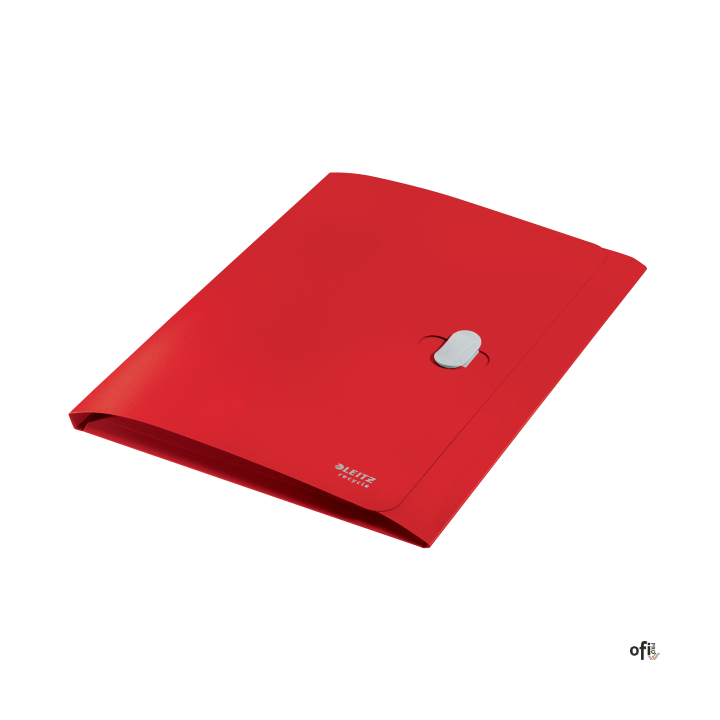 Teczka Leitz Recycle A4 PP, czerwona 46220025