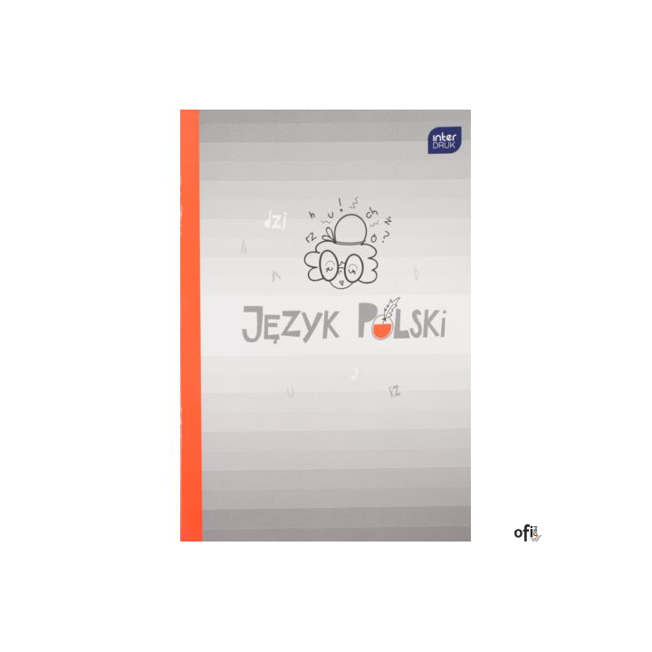 Zeszyt A5 60k linia  J.POLSKI
