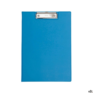 Podkładka Maul A4 z klipsem i okładką, powłoka plastikowa, jasnoniebieska (23392/34 ML)