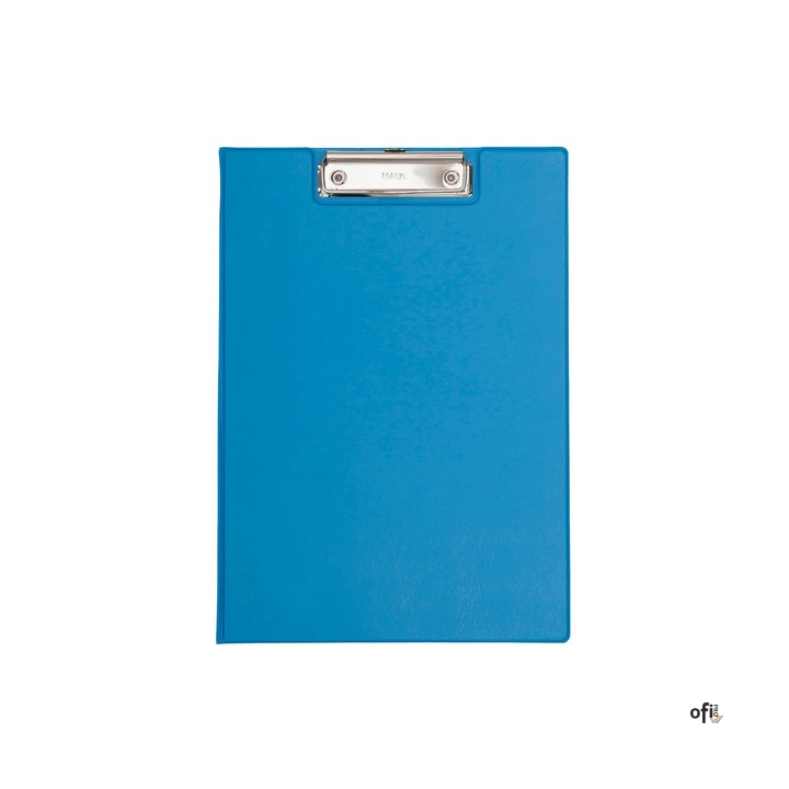 Podkładka Maul A4 z klipsem i okładką, powłoka plastikowa, jasnoniebieska (23392/34 ML)