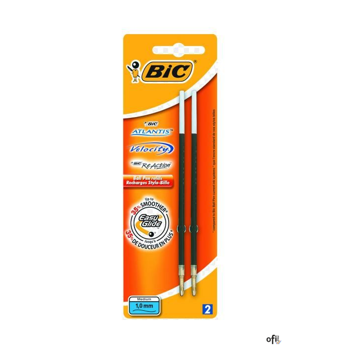 Wkład BIC 4 Colours Original niebieski Blister 2szt, 931778