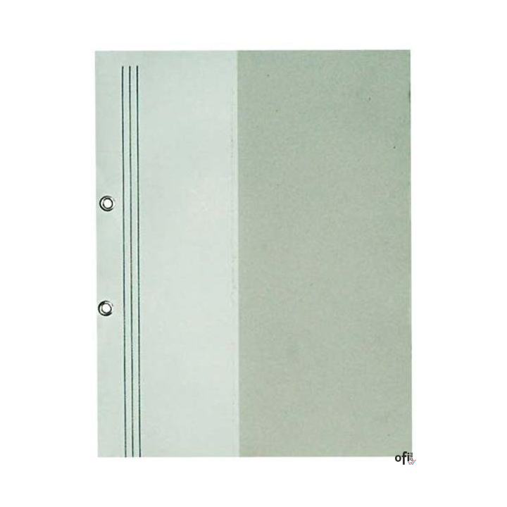 Skoroszyt oczkowy biały 1/2 A4 (50 szt.) 350g  KIEL-TECH  1-00758