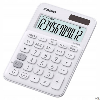 Kalkulator CASIO MS-20UC-WE BOX biały
