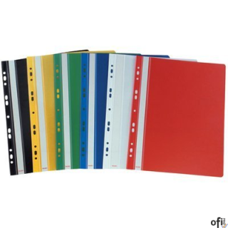 Skoroszyt twardy zawieszany A4 SH-01-03 PVC niebieski (10sztuk) BIURFOL