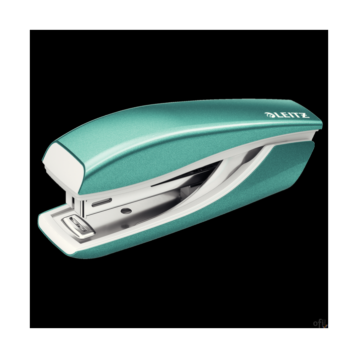Zszywacz mini LEITZ NeXXt WOW 10 kartek turkusowy metaliczny 55281051
