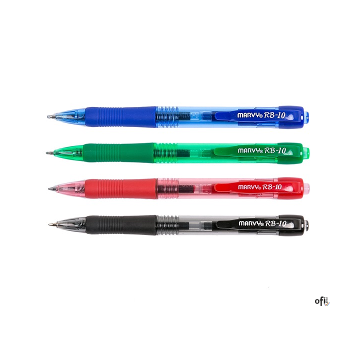 Długopis UCHIDA RB-10 czerwony LEVIATAn 204702